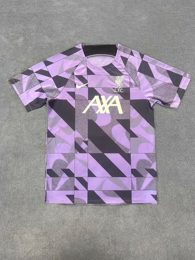 AAA Quality Liverpool 23/24 Purple/Black Training Jersey